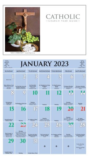 Catholic Calendar 2023 May - Printable Templates Free